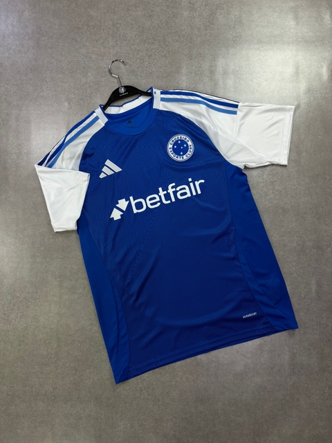 Camisa do Cruzeiro I 25 adidas Torcedor Azul