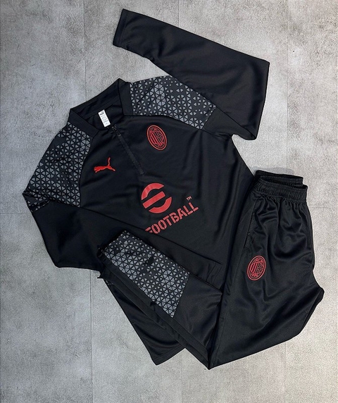 CONJUNTO MILAN PRETO 25/26