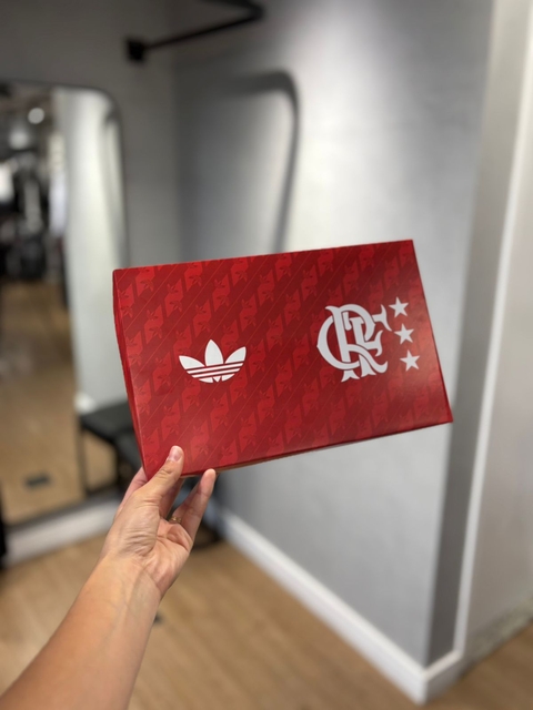 CAIXA DE PRESENTE FLAMENGO BEGE