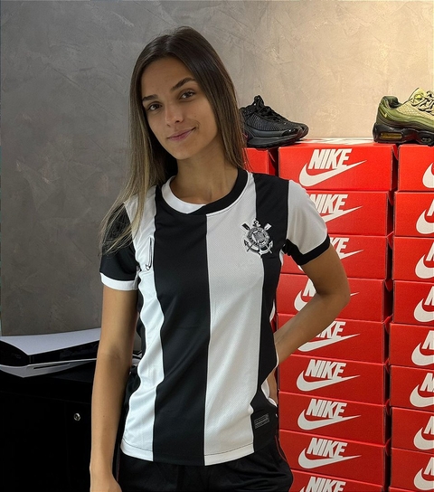 Camisa Corinthians Feminina Listrada III 2025/25