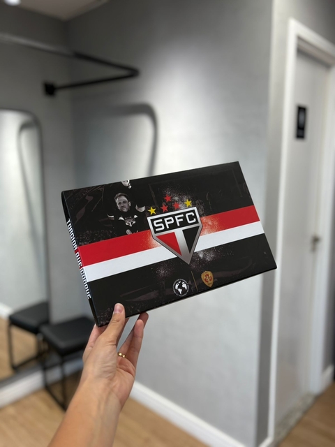 CAIXA DE PRESENTE SAO PAULO FC PRETA