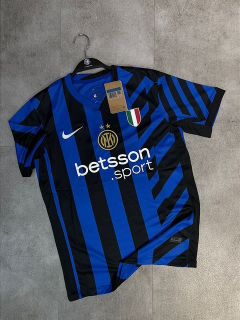 Camisa Inter de Milão Titular 24/25 - Versão Torcedor