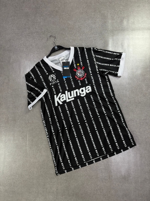 Camisa Corinthians Retrô Kalunga Letreiro