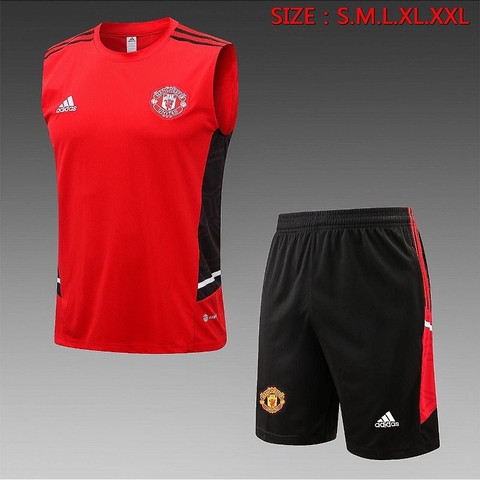 Conjunto Regata Manchester United Vermelho 2024