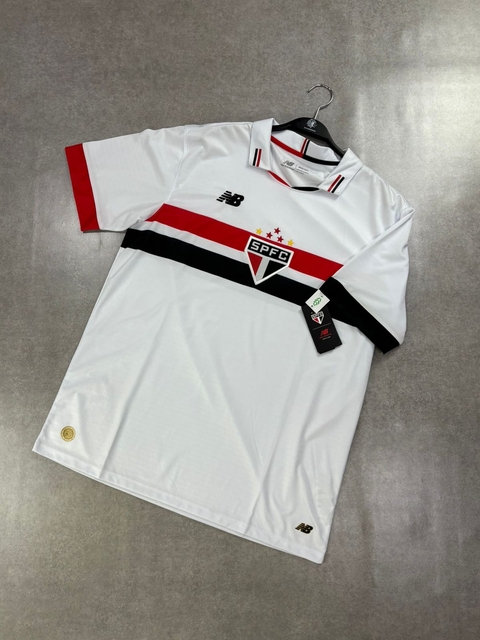 CAMISA SÂO PAULO NEW BALANCE BRANCA 24/25