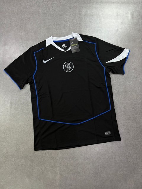 Camisa Chelsea FC Preta Total 90 2025/26 Third III Torcedor