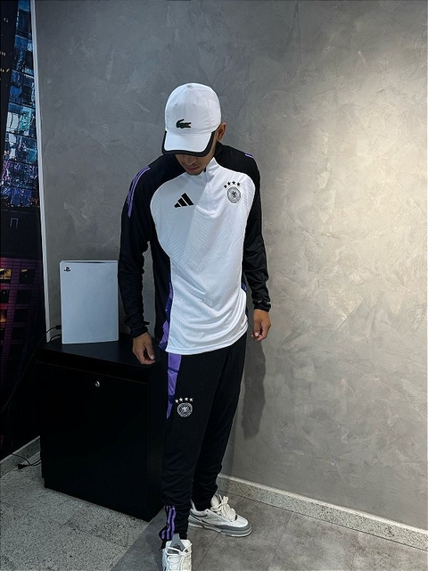 Conjunto Treino Alemanha Branco 2025 Lançamento.