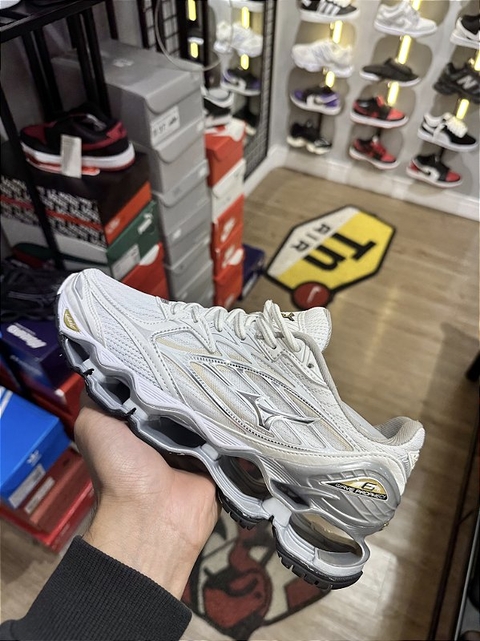 TÊNIS MIZUNO WAVE PROPHECY 6 - BRANCO - PRO 6