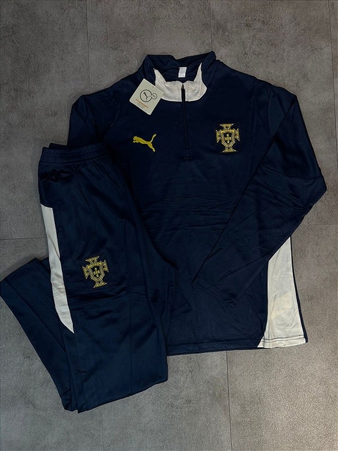Conjunto Treino Portugal Azul 25-26