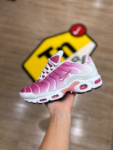 TENIS NIKE TN ROSA/BRANCO