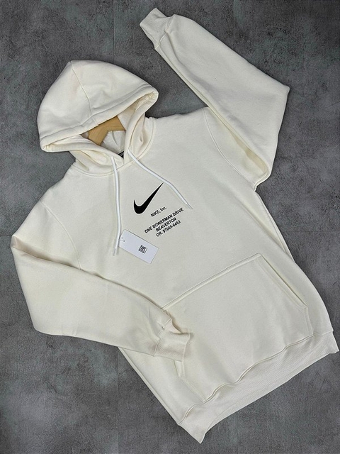 MOLETOM SWOOSH OFF WHITE