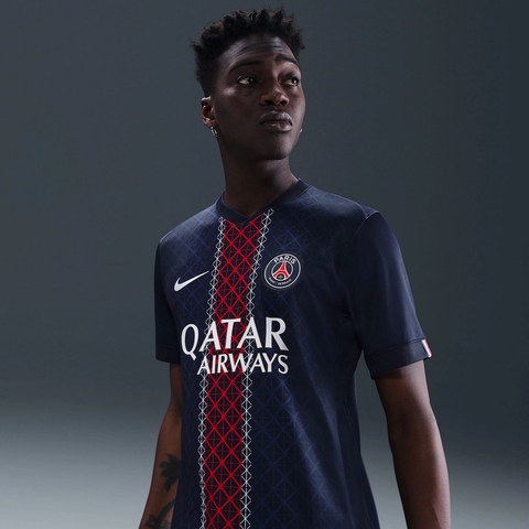 Camisa Paris Saint Germain Home 25/26 azul torcedor