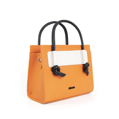 CARTERA BIGGER NARANJA TRICOLOR - Eclat