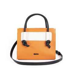 CARTERA BIGGER NARANJA TRICOLOR - tienda online
