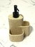 DISPENSER RESINA CON ESPONJERO Y PORTA CEPILLO