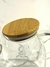 JARRA VIDRIO C/FILTRO CON TAPA DE BAMBOO 1,8 L - Sommet