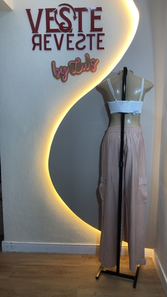 Blusa amarela com colo aberto - comprar online