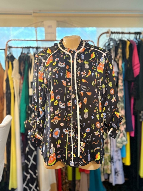Blusa estampada