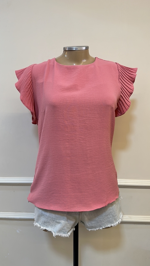 blusa rosa