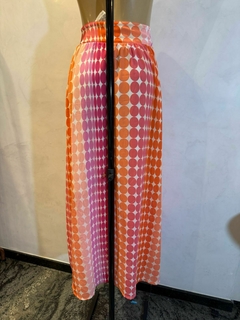 Saia longa estampada. - comprar online