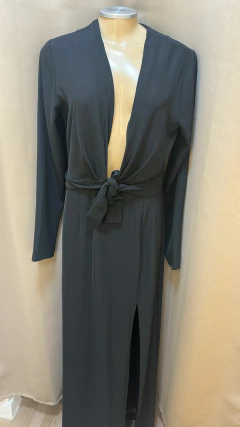 vestido longo decotado