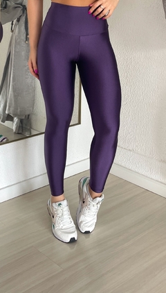 Conj. de Legging Modeladora e Top Cropped - Roxo Zara - comprar online