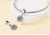 Charm sol y luna-color plata - comprar en línea