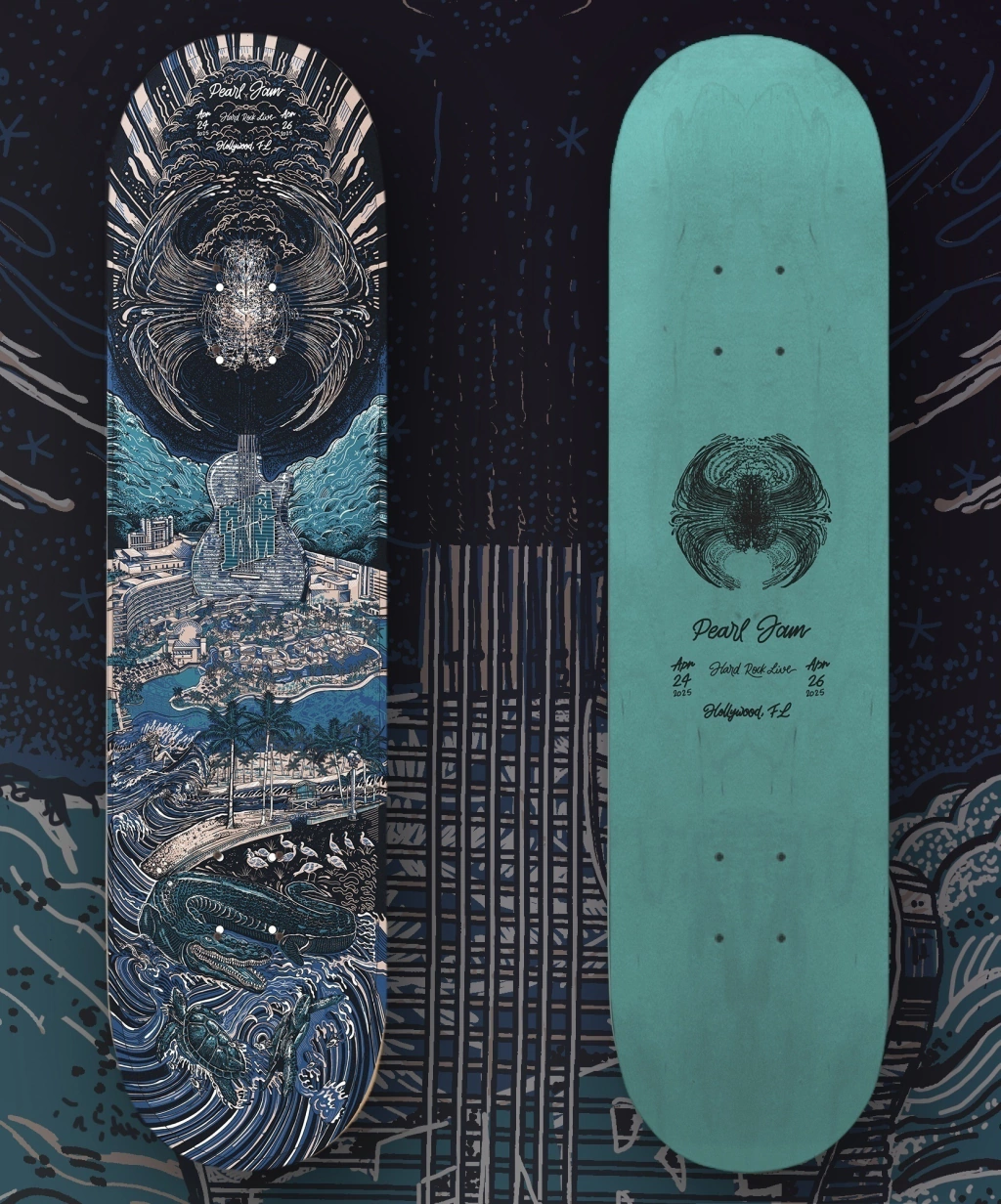 Skateboard Pearl Jam
