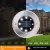 SET 4 ESTACAS 8 LED SOLAR