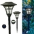 ESTACA LED SOLAR 42 CM BLANCO JARDÍN