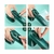 MINI PLANCHA A VAPOR ELÉCTRICA PORTÁTIL VIAJERA MULTIUSO VERDE - comprar online