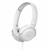 AUDÍFONO PHILIPS ALÁMBRICO TAUH201 BLANCO