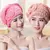 Touca Toalha De Secar Cabelo Microfibra Anti Frizz Pós Banho