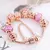 Charm Bracelet Rose Gold com Pingente Coração e Chave – Pulseira Fina com Beads e Detalhes Elegantes