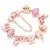Charm Bracelet Rose Gold com Pingente Coração e Chave – Pulseira Fina com Beads e Detalhes Elegantes na internet
