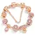 Charm Bracelet Rose Gold com Pingente Coração e Chave – Pulseira Fina com Beads e Detalhes Elegantes na internet