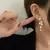 Brincos de Pérola Branca Extragrandes com Zircão e Acabamento Dourado - Elegâ - comprar online