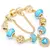 Charm Bracelet Rose Gold com Pingente Coração e Chave – Pulseira Fina com Beads e Detalhes Elegantes - Explorando Variedades