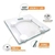 Balança Digital Corporal Para Banheiro - Vidro Temperado, Capacidade 180KG - comprar online