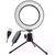 Ring Light 8'' com Tripé - Iluminador Profissional, Suporte para Smartphone, Brilho Intenso, 3 Temperaturas de Cor e Controle Remoto