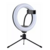 Ring Light 8'' com Tripé - Iluminador Profissional, Suporte para Smartphone, Brilho Intenso, 3 Temperaturas de Cor e Controle Remoto