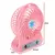 Ventilador Portátil Rosa - 3 Níveis de Velocidades e Silencioso - loja online