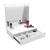 Tocador Maquillador Flotante con Espejo, Cajón y Luz Led - 1432 L - comprar online