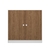 Mueble de Guardado Vestidor Bajo con Puertas Modular 90 cm - 3018