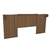 Respaldo de cama combinable con mesas de luz flotantes 140 a 200 cm - 3052 - Mueblespot