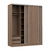 Placard 3 Puertas Corredizas 1,80 Mts Premium Mosconi - Mueblespot