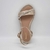 SANDALIA CHERRIE DOURADA - loja online