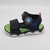PAPETE LIGHT PRETO/VERDE NEON