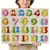 Quebra-cabeças Montessori, Brinquedos de encaixar - Mini Mundo - Loja infantil