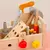 Conjunto de ferramentas de madeira para crianças - Mini Mundo - Loja infantil